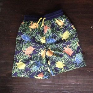 Gymboree sea turtle swim trunks size 4T